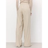 Naja 7 Linen Trousers - Island Beige Melange