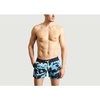 Blue Camouflage Trunks