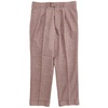 Wool 2 Pleates Chino Pants In Rose