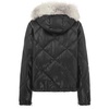 Black Quilted Puffer Jacket