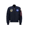 Alpha Industries Ma-1 Vf Nasa Rep Blue