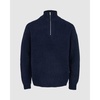 Blain Knit Navy Blazer Melange