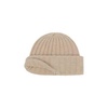 Undyed Sustainable Cashmere Beanie Beige