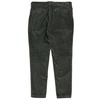 Corduroy Pleated Chino Pants In Army Green