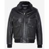 Schott Nyc Vintage A-2 Flight Jacket Black