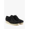 Mens Weaver Suede Shoes In Black