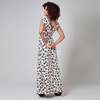 Sophia Maxi Dress In Monochrome Print