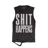 Shit Happens Thrasher Tank | Black