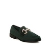 Maestro Diamante Embellished Horsebit Loafers In Green