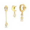 Luna Trio Earring Set- Gold