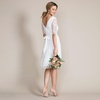 Evie Lace Wedding Dress In Ivory Lace