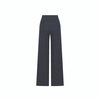 Millie Linen Trousers In Dark Navy