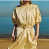 Nevada Silk Kaftan Dress