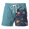 Space Cat Swimming Shorts