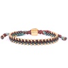 Brass & Wine Aquagreen Rope Bracelet For Women. Harrogate Connection