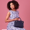 Derby Occasion Handbag In Navy Blue