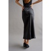 Ella Silk Skirt - Black