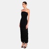 Sandy Chiffon Maxi Dress - Black