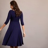 Petite Annie Dress In Eclipse Blue