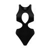 Billie Cut Out Bodysuit - Black