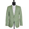 Hugo Linen Single Breasted Suit - Green