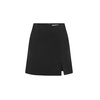 Vance Twill Mini Skirt In Black