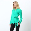 Warp Long Sleeves Blouse