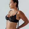 Frisson Scoop Demi Bra Black