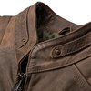 Death Valley Racer Leather Jacket- Brown