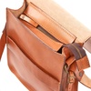 Leather Messenger Brown Camden Collection