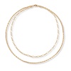 Gold Delicate Layered Chain