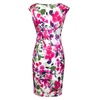 Pippa Shift Dress In Fuchsia Floral Print