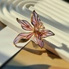 Iris Bloom Elegance Brooch