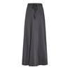 Ella Silk Skirt - Black