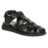 Neive Black - Flat Sandals