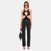 Billie Cut Out Bodysuit - Black