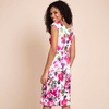 Pippa Shift Dress In Fuchsia Floral Print