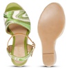 Marcilia Multi Green - Platform Wedges