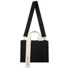 Canvas Shoulder Bag - Rico - Black