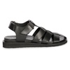 Neive Black - Flat Sandals