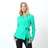 Warp Long Sleeves Blouse