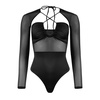 Margot Mesh Bodysuit - Black