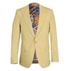 Hugo Linen Single Breasted Suit - Sand