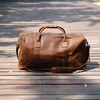 Genuine Leather Holdall Luggage Bag