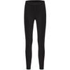 Rib Knitted High Waist Knitwear Leggings - Black