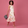 Luna Midi Dress In Watercolour Meadow