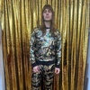 Men's Camo Sequin Sweatshirt