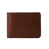 Leather Wallet In Cuoio Havana