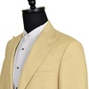 Hugo Linen Single Breasted Suit - Sand