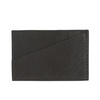 Classic Black Leather Credit Card Holder